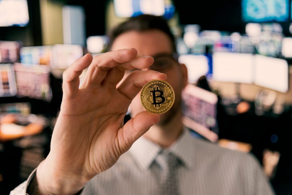 trade bitcoins in person
